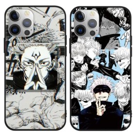 2 Pièces Coque pour Huawei P30 Lite/P30 Lite New Edition/Nova 4E 6.15 Anime Jujutsu Kaisen Gojo Satoru Itadori Yuji Manga M