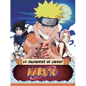 Naruto - Le calendrier de lavent officiel 2023 - Pour enfants à partir de 6 ans
