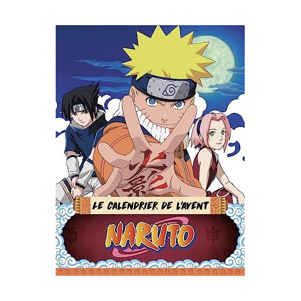Naruto - Le calendrier de lavent officiel 2023 - Pour enfants à partir de 6 ans