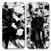 2 Pièces Coque pour Apple iPhone 15 PRO 6.1, avec Anime motif Jujutsu Kaisen Gojo Satoru Itadori Yuji Manga Antichoc TPU Si