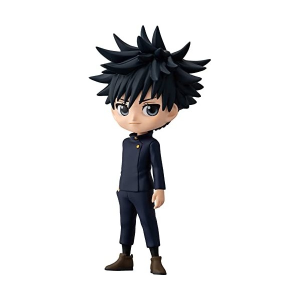 Banpresto Jujutsu Kaisen QPosket Mini Megumi Fushiguro Figurine, 7 cm Hauteur, Multicolore