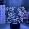 KJsdaADSA Anime Lampe Satoru Gojo Jujutsu Kaisen LED Nachtlicht Yuji Itadori für Raumdeko Geburtstagsgeschenk Jujutsu Kaisen 