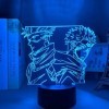 KJsdaADSA Anime Lampe Satoru Gojo Jujutsu Kaisen LED Nachtlicht Yuji Itadori für Raumdeko Geburtstagsgeschenk Jujutsu Kaisen