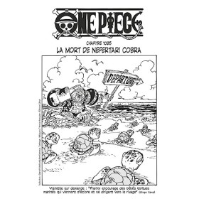 One Piece édition originale - Chapitre 1085 : La mort de Nefertari Cobra One Piece Chapitres 