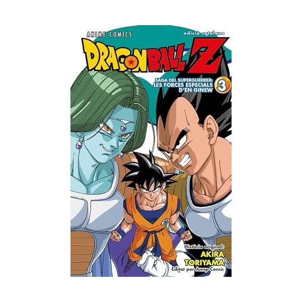 Bola de Drac Z Anime Comics Forces Especials Ginew nº 03/06