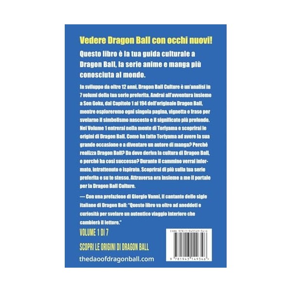 Dragon Ball Culture Volume 1: Origini