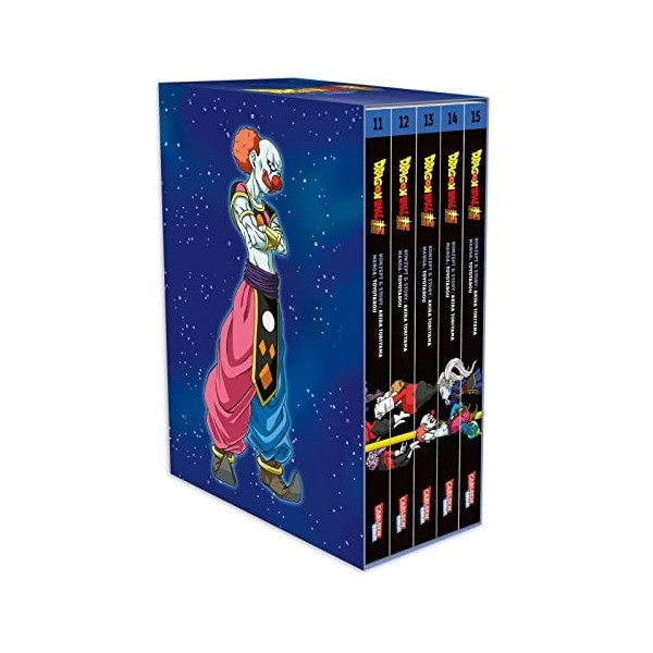 Dragon Ball Super, Bände 11-15 im Sammelschuber mit Extra: Neue Storys aus dem DRAGON BALL-Universum in praktischer Sammelbox