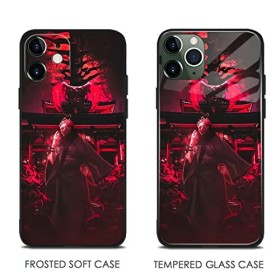 HWLHJJ Ryomen Sukuna Jujutsu Kaisen Coque de protection pour iPhone 7 Plus/8 Plus, verre trempé