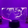 Veilleuses 3D pour garçons filles Jujutsu Kaisen Ryomen Sukuna 3D LED veilleuse lampe pour chambre décor enfants cadeau dann