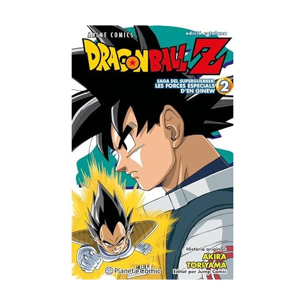 Bola de Drac Z Anime Comics Forces Especials Ginew nº 02/06