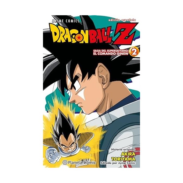 Dragon Ball Z Anime Comics Saga del comando Ginew nº 02/06