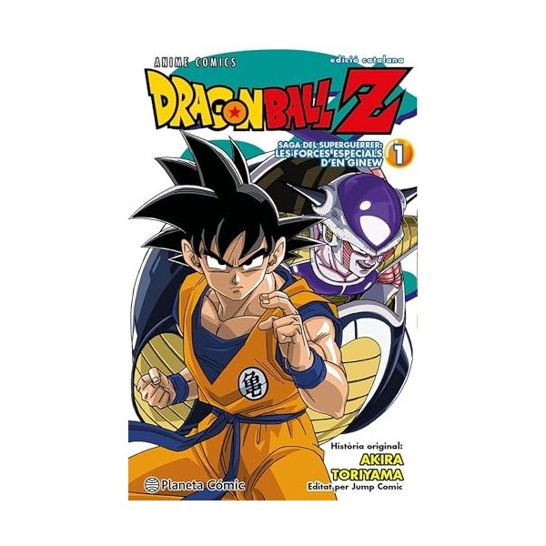 Bola de Drac Z Anime Comics Forces Especials Ginew nº 01/06