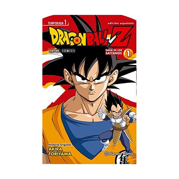 Dragon Ball Z Anime Series Saiyanos nº 01/05
