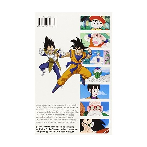 Dragon Ball Z Anime Series Saiyanos nº 01/05