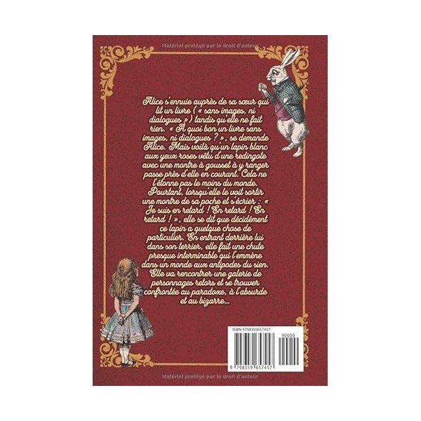 Alice au Pays des Merveilles Edition intégrale, illustrations originales de John Tenniel