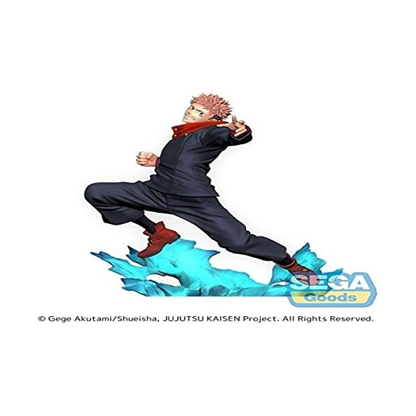 SEGA Jujutsu Kaisen Statuette PVC SPM Yuji Itadori 17 cm