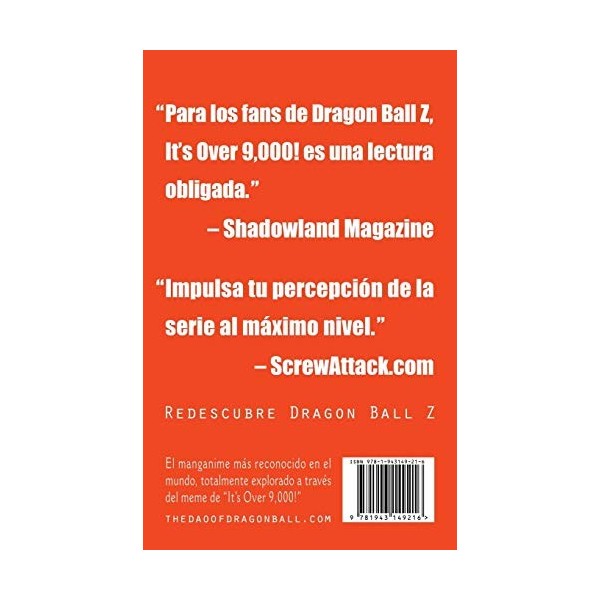 Dragon Ball Z "Its Over 9,000!" Cosmovisiones en colisión