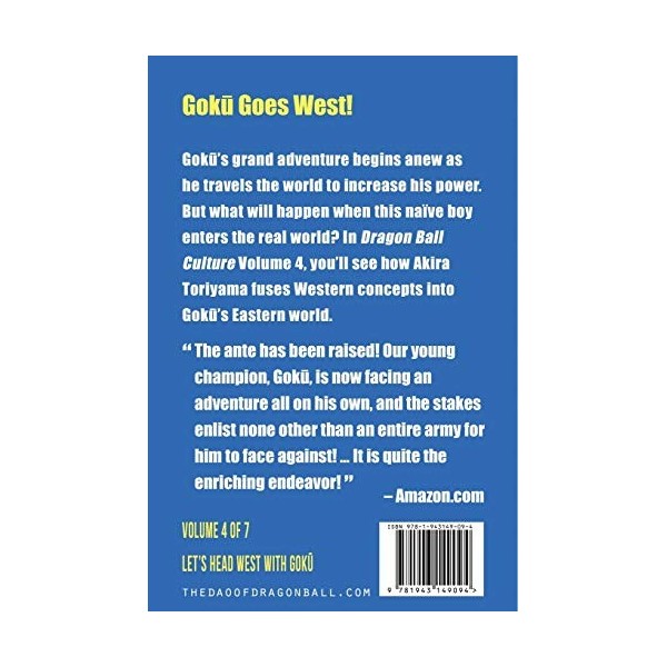 Dragon Ball Culture Volume 4: Westward