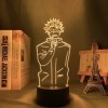 ItoNC Anime Jujutsu Kaisen LED Veilleuse Satoru Gojo Lampe pour Chambre Décor Anniversaire Cadeau Lumière Gadget 7 Couleur Ta