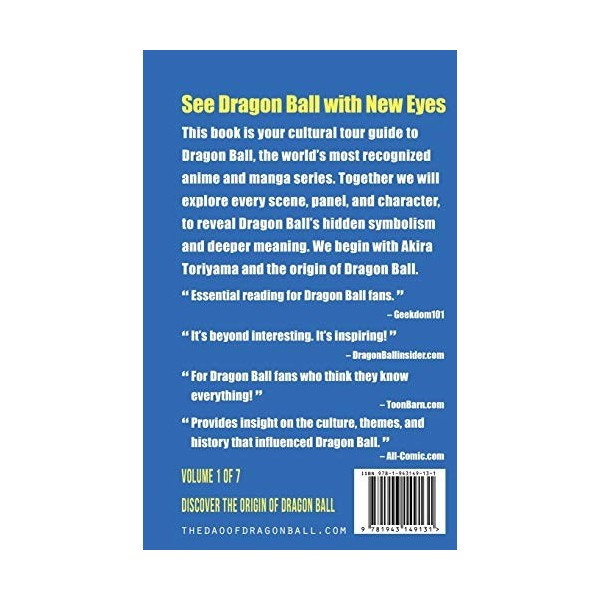 Dragon Ball Culture Volume 1: Origin