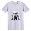 IBWC Anime Jujutsu Kaisen T - Shirt Noir Oversize Hip Hop Loisirs Collège Vent Unisexe T - Shirt-color03||XL