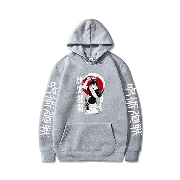 Sweat à Capuche Jujutsu Kaisen Fushiguro Toji Sweat Pull à Manches Longues Sweat à Capuche Jujutsu Kaisen Fushiguro Toji Cosp