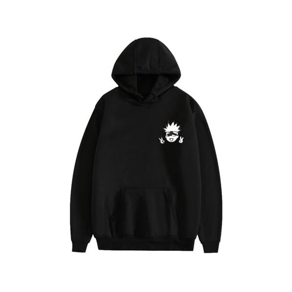 FROGZ Jujutsu Kaisen Casual Hoodie Gojo Satoru T - Shirt Jujutsu Kaisen Top Anime Manga Pull Für Unisexe-color01||XXL