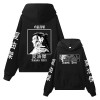 flowereyes Jujutsu Kaisen Geto Suguru Sweat à Capuche Anime Manga Pull à Capuche Streetwear Geto Suguru Sweat-Shirt pour Unis