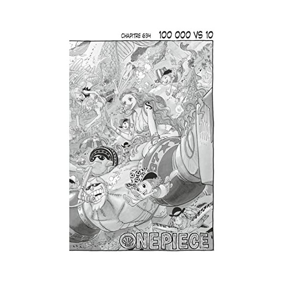 One Piece édition originale - Chapitre 634 : 100 000 vs 10 One Piece Chapitres 