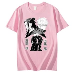 Suguru Getou T-Shirts Satoru Gojou T-Shirts Jujutsu Kaisen Basic T-Shirts Sport Suguru Geto Vêtements Jujutsu Kaisen T-Shirts