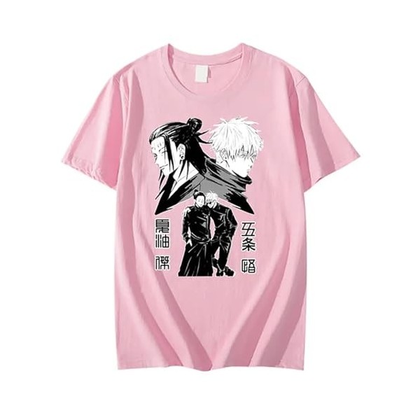 Suguru Getou T-Shirts Satoru Gojou T-Shirts Jujutsu Kaisen Basic T-Shirts Sport Suguru Geto Vêtements Jujutsu Kaisen T-Shirts