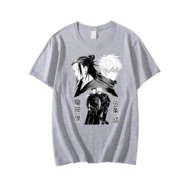 Suguru Getou T-Shirts Satoru Gojou T-Shirts Jujutsu Kaisen Basic T-Shirts Sport Suguru Geto Vêtements Jujutsu Kaisen T-Shirts