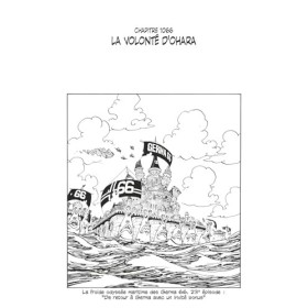 One Piece édition originale - Chapitre 1066 : La volonté dOhara One Piece Chapitres 