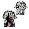 flowereyes Anime 3D imprimé Jujutsu Kaisen T-Shirt Sukuna Itadori Yuji Satoru Gojo Personnalisé Casual Plus Size T-Shirt