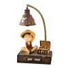 ALTcompluser One Piece Lampe de chevet LED Lampe de bureau Décoration pour chambre denfant ou salon