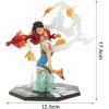 BESTZY One Piece Anime Action Figure, Cartoon Model Statue Anime Heroes Figurine PVC Anime Figure Ornements pour Enfants Anni