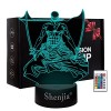 Shenjia 3d Led ONE PIECE Veilleuse Personnage Marchandise Lampe pour Enfants Maison Chambre Décoration Coloré Veilleuse Cadea