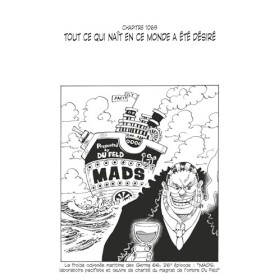 One Piece édition originale - Chapitre 1069 : Tout ce qui naît en ce monde a été désiré One Piece Chapitres 