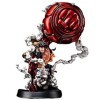 Anime One Piece Figurine,Luffy Gear 4 Kong Gun Nouvelle Monkey D Figure 25cm-New World-Figurine Décoration Ornements Collecti