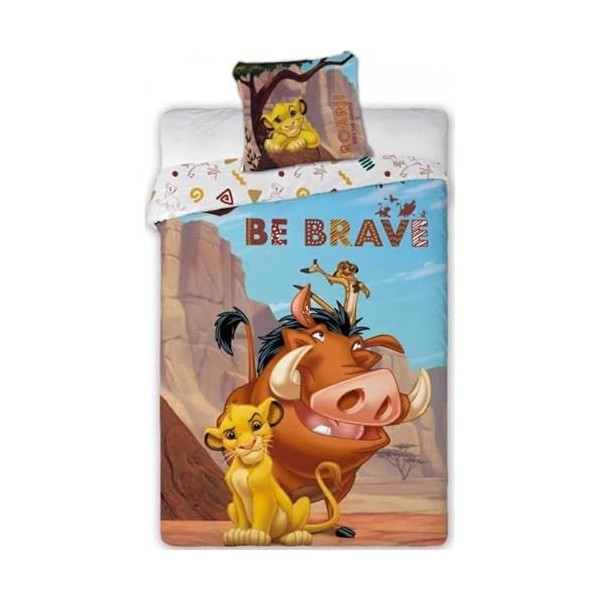 Parure Housse de Couette One Piece - 1 Housse de Couette + 1 taie doreiller - 100% Coton Parure de lit One Piece, 140 X 200