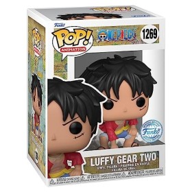 Funko One Piece - Pop Animation N° 1269 - Luffy Gear Two avec Chase