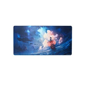 I3C Anime Tapis de Souris One Piece Luffy Roronoa Zoro Nami Tapis de Souris Ordinateur Portable PC Base en Caoutchouc antidér