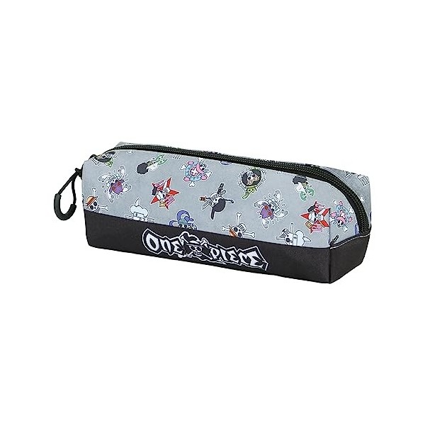 One Piece Skull Symbols-Trousse Carré FAN 2.0, Gris