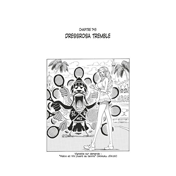 One Piece édition originale - Chapitre 743 : Dressrosa tremble One Piece Chapitres 