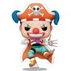 Funko Pop! One Piece 1276 Buggy The Clown Sticker Special Edition FUN66428