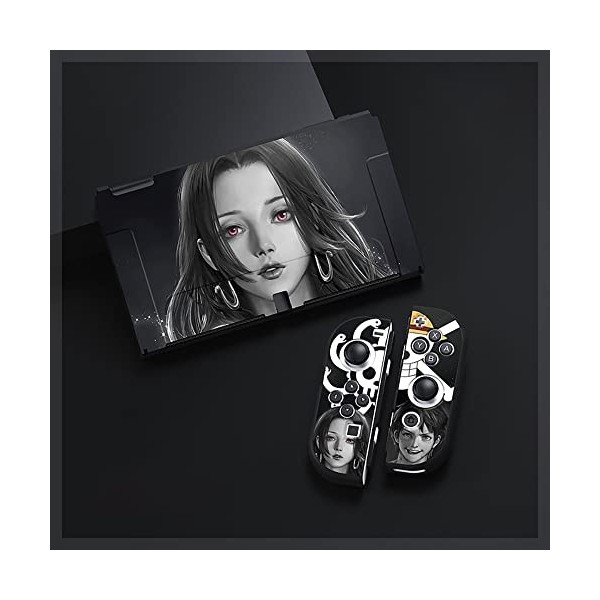 Étui De Protection Molle Dune Pièce Pour Nintendo Switch/Switch Lite/Switch Oled Avec Des Bouchons De Poignée De Pouce Switc