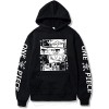 Sybnnwm Anime One Piece Sweat à Capuche Luffy Zoro Pull Pullover pour Homme et Femme