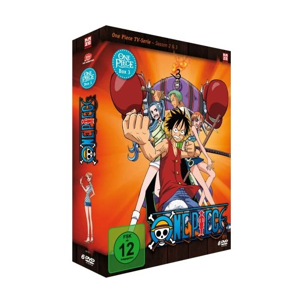 One Piece-Box 3: Season 2 & 3 Episoden 62-92 [6 DVDs] [Import]