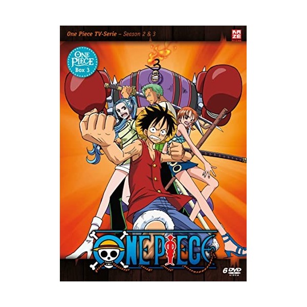 One Piece-Box 3: Season 2 & 3 Episoden 62-92 [6 DVDs] [Import]