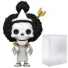 POP One Piece - Brook [Bonekichi] Funko Pop ! Figurine en vinyle livrée avec étui de protection compatible Pop Box Multicol